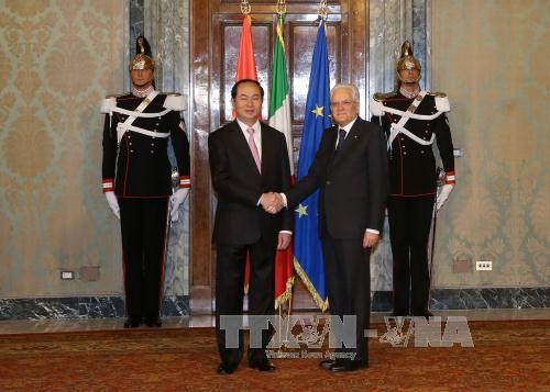 Italy, Vietnam foster strategic partnership - ảnh 1